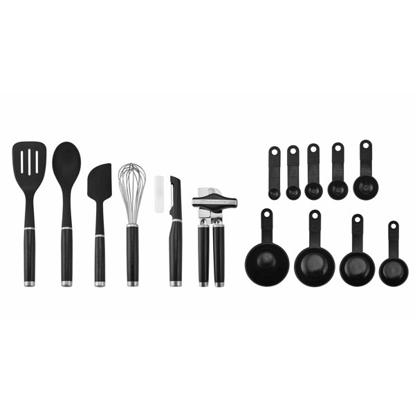 KitchenAid 15 Piece Kitchen Utensil Set & Reviews Wayfair